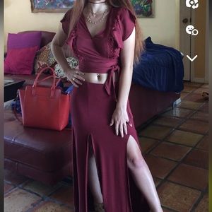 Maxi Skirt Two Piece